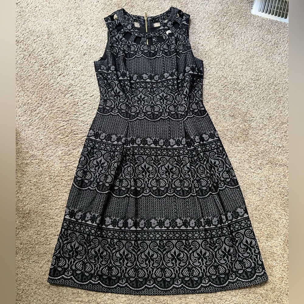 Eliza J floral sleeveless dress